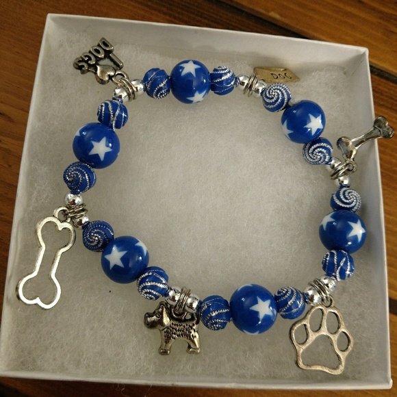Handmade Jewelry - Doglover's stretchy bracelet